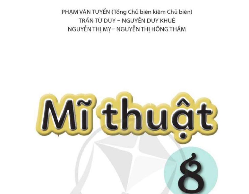 Sách giáo khoa MĨ THUẬT 8 Cánh Diều Miễn phí